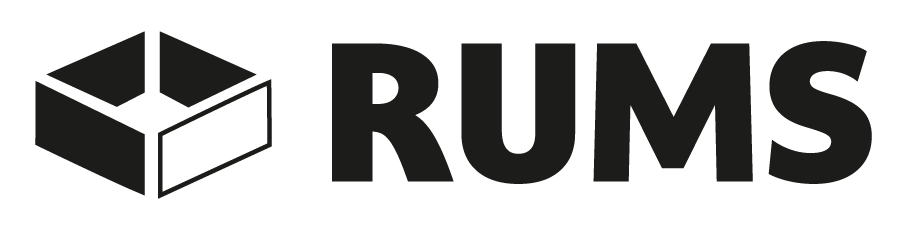 Logo in schwarz von RUMS Coaching & Mentoring für junge Führungskräfte und StartUps